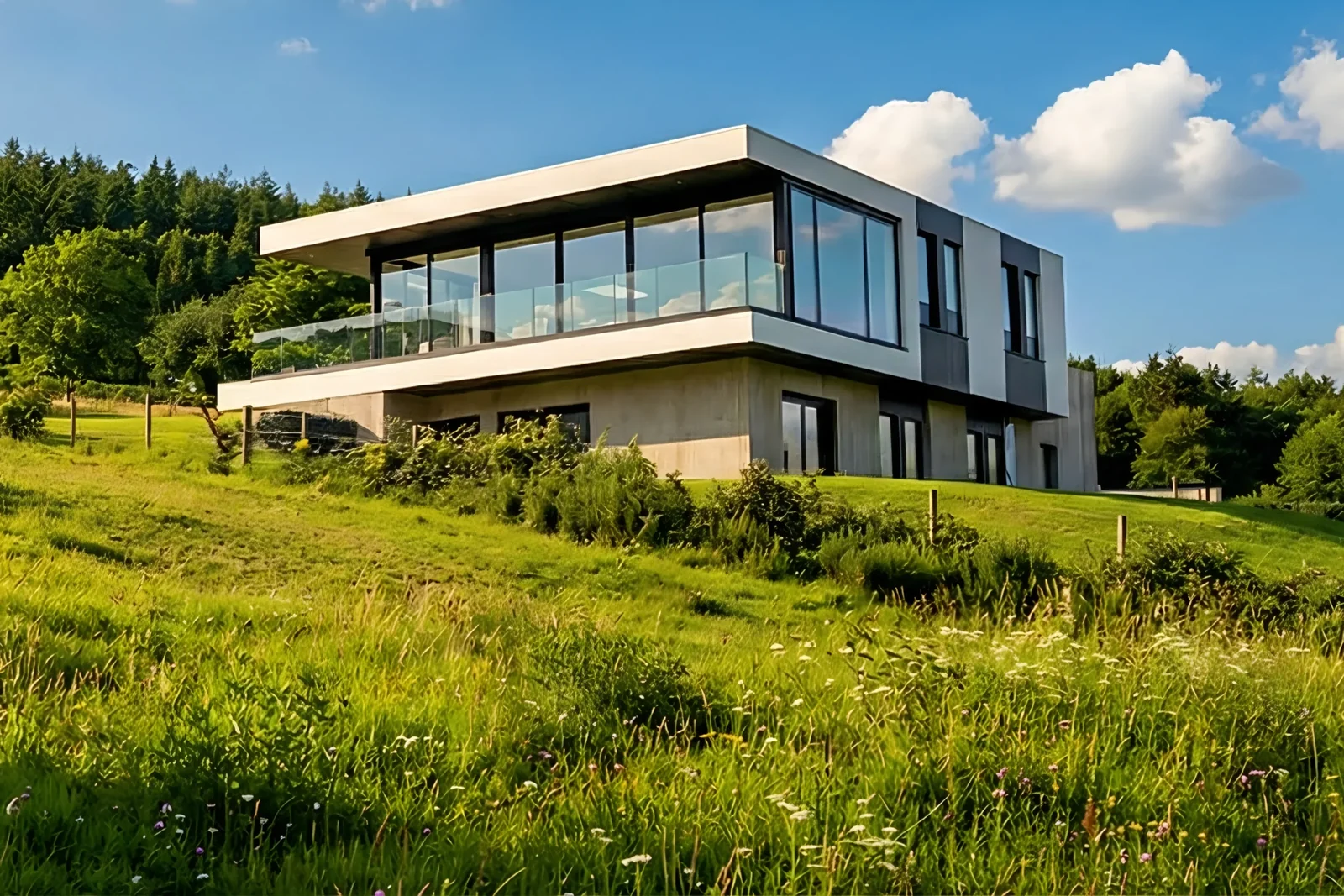 Completed contemporary home in Tullybrannigan